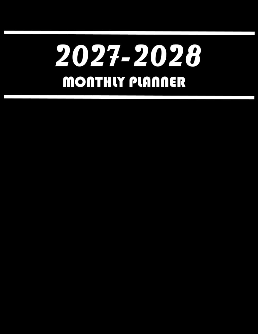 ler totalmente 2027-2028 Monthly Planner: Large Two Year - January 2027 through December 2028 - with Holidays and Inspirational Quotes.