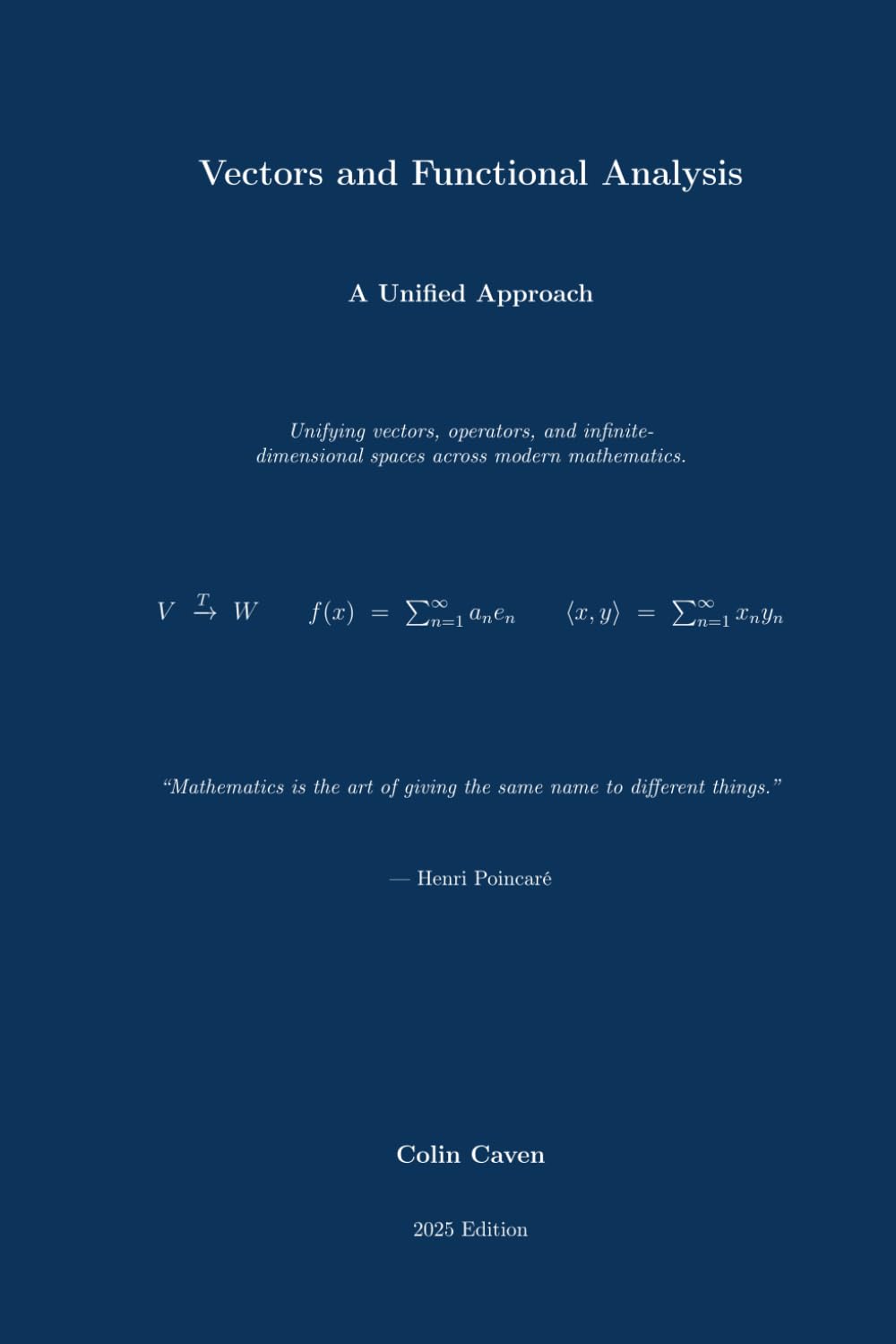 Vectors and Functional Analysis: A Unified Approach baixar o livro de graça