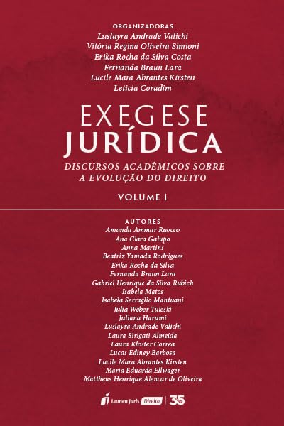 Exegese Jurídica - Volume 1 - 2024 baixar livro de graça