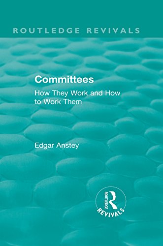 ler totalmente Routledge Revivals: Committees (1963): How They Work and How to Work Them (English Edition)