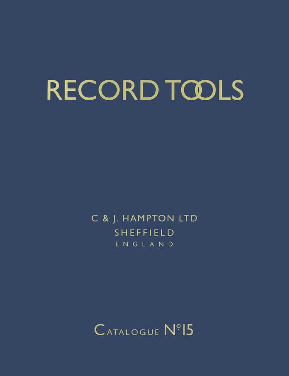 ler totalmente Record Tools: No. 15: Reprint of Catalogue No.15 of 1938. With a Guide for Plane Collectors (English Edition)