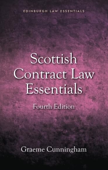 Scottish Contract Law Essentials: 4th edition (English Edition) baixar o livro de graça