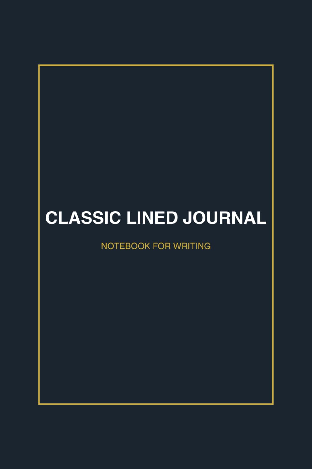 ler totalmente Classic Lined Journal: 120 Pages Ruled Notebook for Writing and Taking Notes