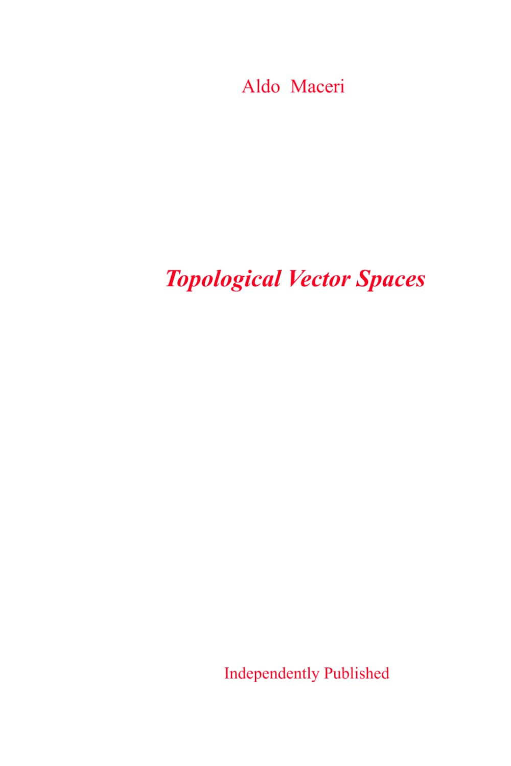 capítulo por capítulo baixar Topological Vector Spaces (Mathematics)