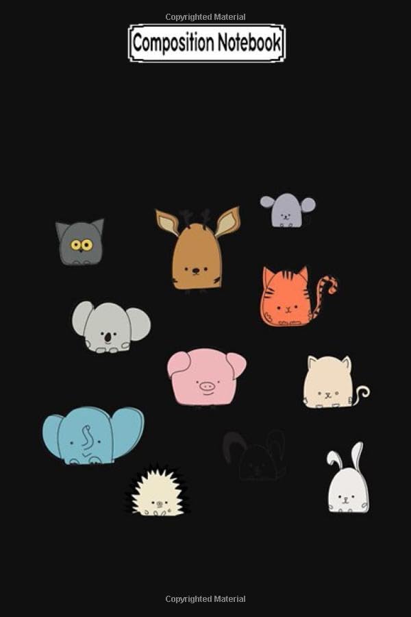 ler totalmente Composition Notebook: Pressed animals Journal Notebook Blank Lined Ruled 6x9 100 Pages