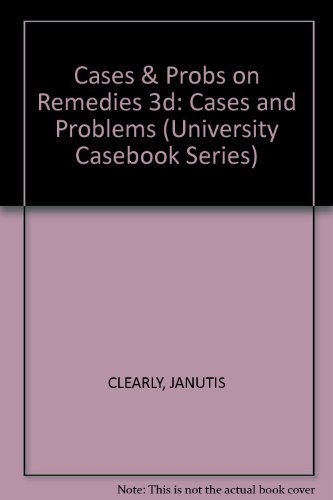 Remedies: Cases and Problems baixar o livro de graça