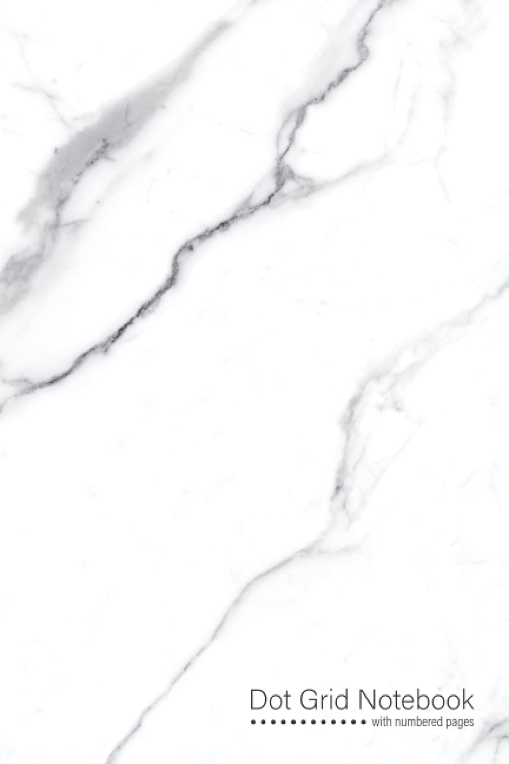 Dot Grid Notebook with Page Numbers: White Marble Dotted Journal for Bulleted Notes, Hand lettering, and Sketching baixar o livro de graça