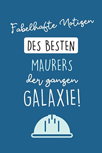 capítulo por capítulo baixar FABELHAFTE NOTIZEN DES BESTEN MAURERS DER GANZEN GALAXIE!: A5 Wochenplaner 120 Seiten | Geschenk für Maurer, Bauhandwerker, Handwerker | Maurer Zunft... | Dankeschön | Ausbildung (German Edition)