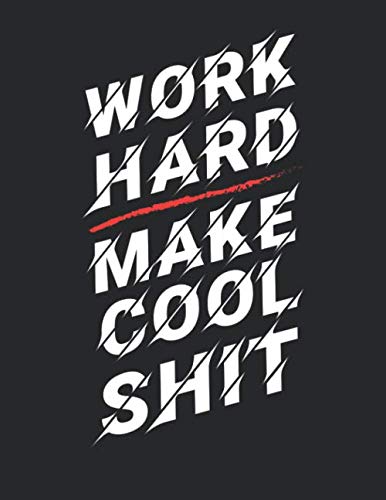 ler totalmente Notizbuch: für jeden Zimmerer und Zimmermann über 100 Seiten Dot Grid Punkteraster für alle Notizen, Tricks oder Skizzen A4+ Jounal Format Motiv: Work hard 2 (German Edition)
