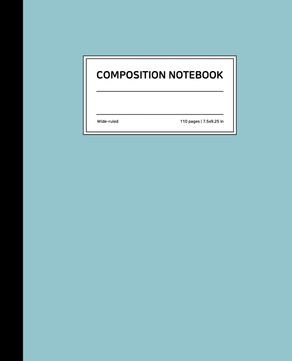 ler totalmente Merry-Go-Round Blue Composition Notebook: Wide Ruled, 7.5 × 9.25 Inches, Soft Matte Cover, 110 Pages: Assorted Colors comp journal for school student, college