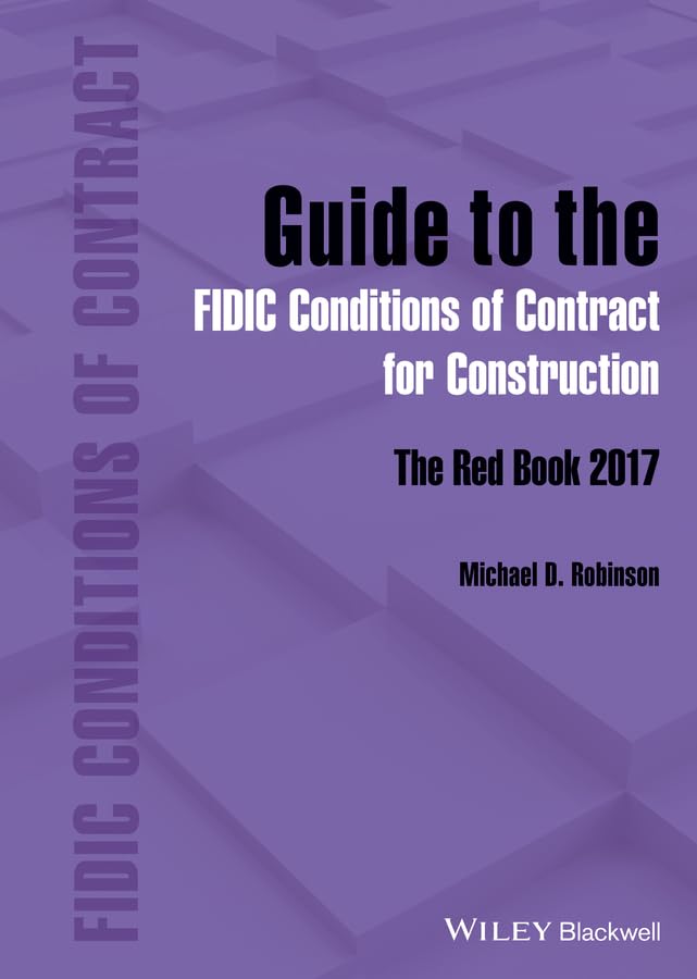 capítulo por capítulo baixar Guide to the FIDIC Conditions of Contract for Construction: The Red Book 2017 (English Edition)