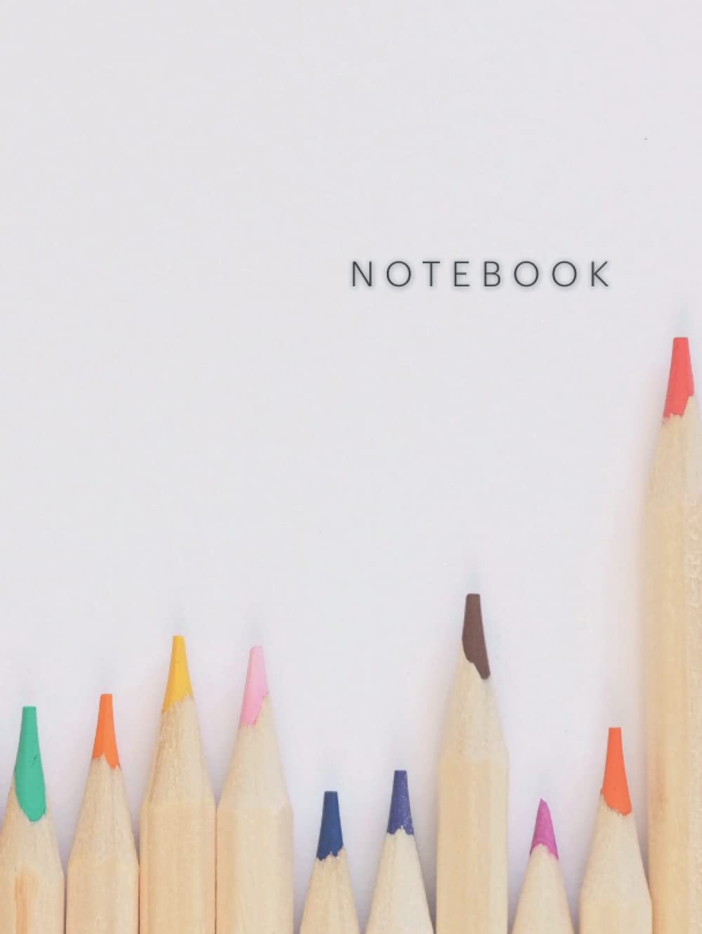 ler totalmente Lined Paper Notebook: Simple Notebook for Work or Student | Lined Paper Journal Notebook | Blank Notebook A4 Size | Large Notebooks for School, Work,... | Premium Coloring Pencils Cover, 200 Pages