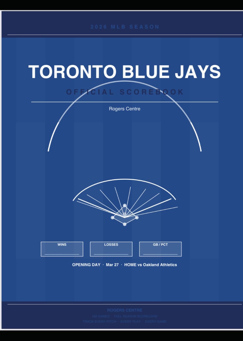 Toronto Blue Jays 2026 Scorebook baixar o livro de graça