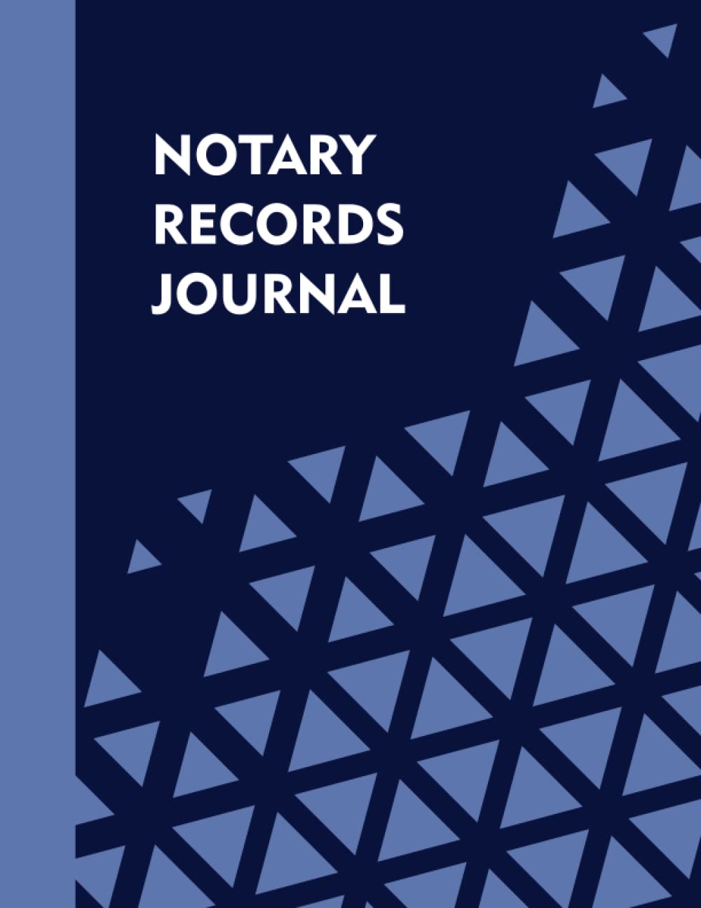 ler totalmente Notary Records Journal: Notary Journal or Public Notarial Record Book for Recording Notarial Acts. Blue Modern Cover. 110 Pages with 214 Entries