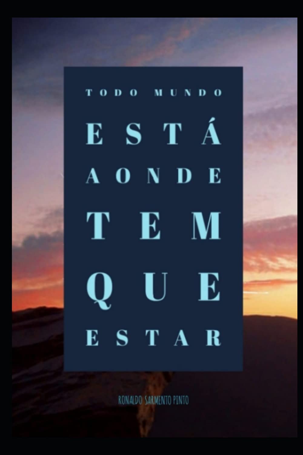 ler totalmente TODO MUNDO ESTÁ NO LUGAR QUE TEM QUE ESTAR (Portuguese Edition)