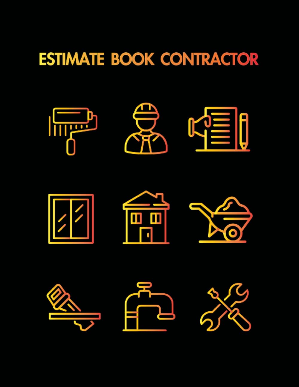 Estimate Book Contractor: Ultimate Job Estimate Quote Record Book Featuring Client Contact Log with Dot Diagram Sheets For Taking Measurements & Inspection Notes baixar livro de graça
