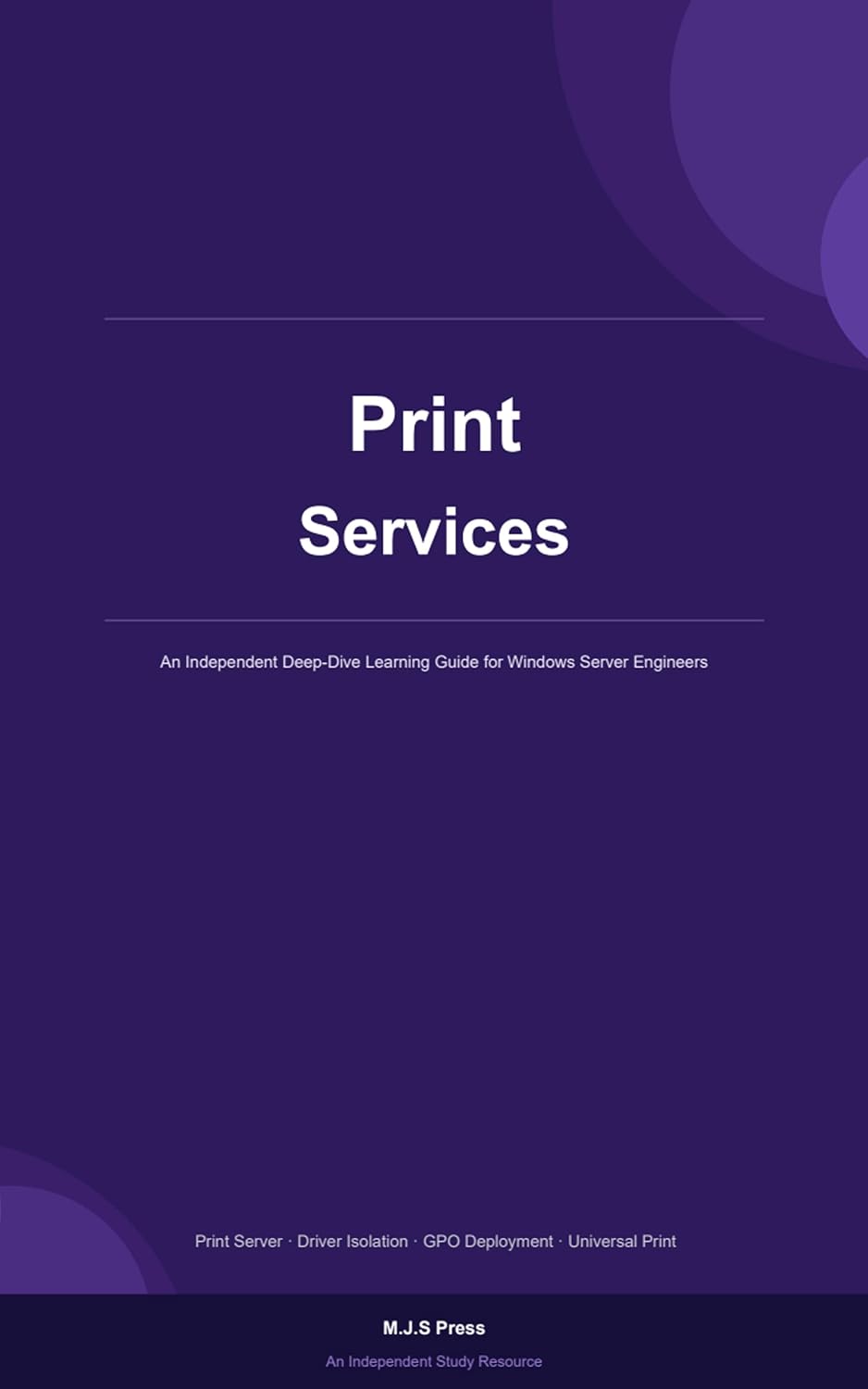ler totalmente Windows Server Print Services Mastery: Windows Server 2025 Guide (Windows Server 2025 Mastery Guide Series) (English Edition)