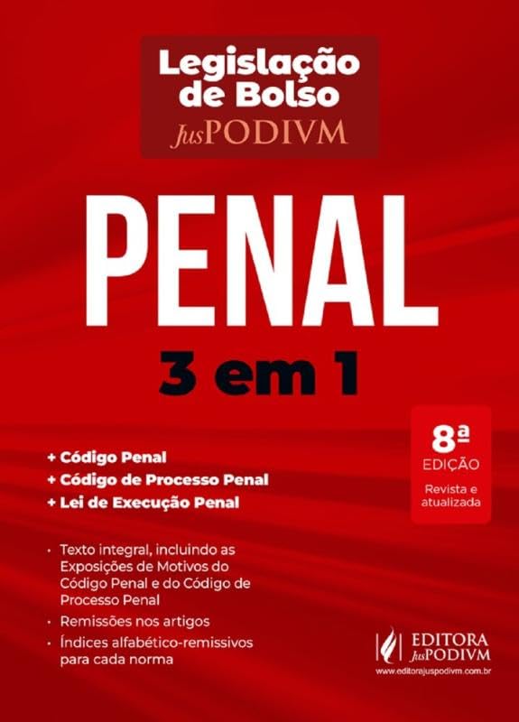 Legislação de Bolso Penal - 3 em 1 - 8ª Edição (2025) baixar o livro de graça