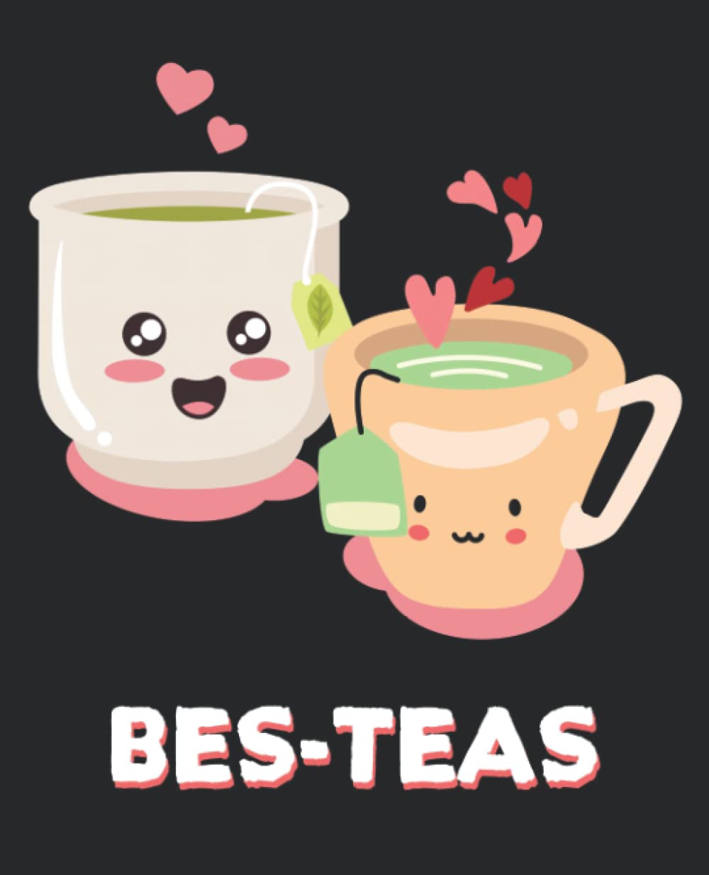 Bes-Teas Notebook: Kawaii style Tea Cup cover design notebook | Writing journal for homework, notes, doodles and kids | College ruled notebook... | Back to school for boys girls children. baixar o livro de graça