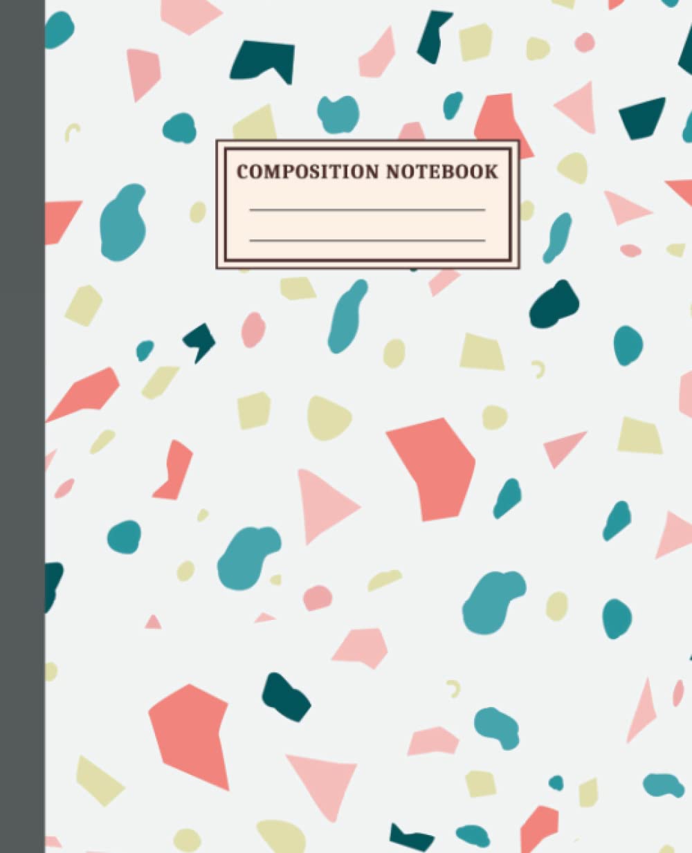 ler totalmente Pastel Marble Composition Notebook: Boho Wide Ruled Lined Journal for School, Home or Work