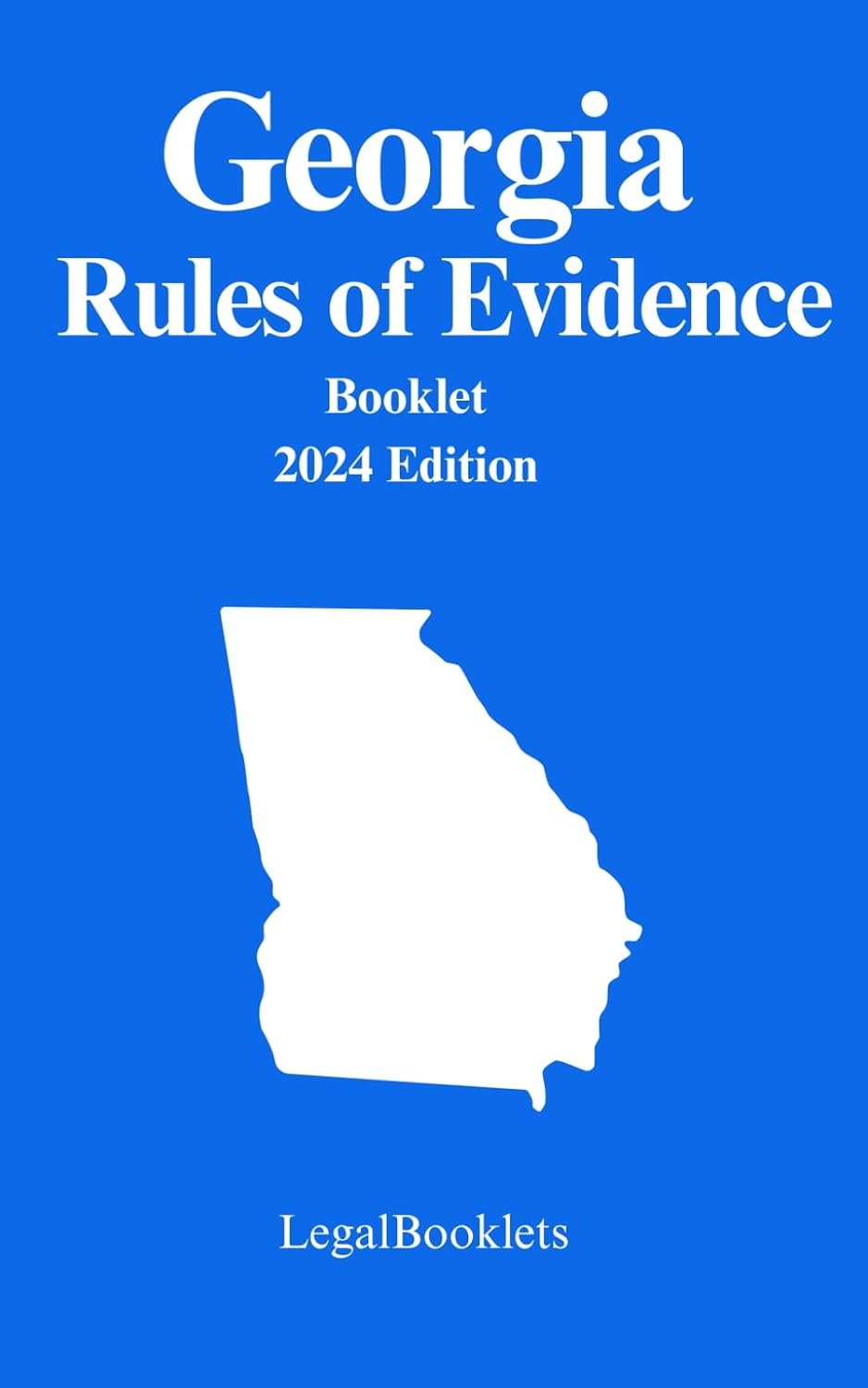 ler totalmente Georgia Rules of Evidence (2024 Edition)