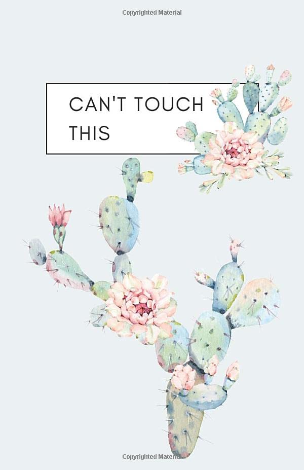 CAN'T TOUCH THIS: Lined journal for succulent lovers with a fun pun baixar livro de graça