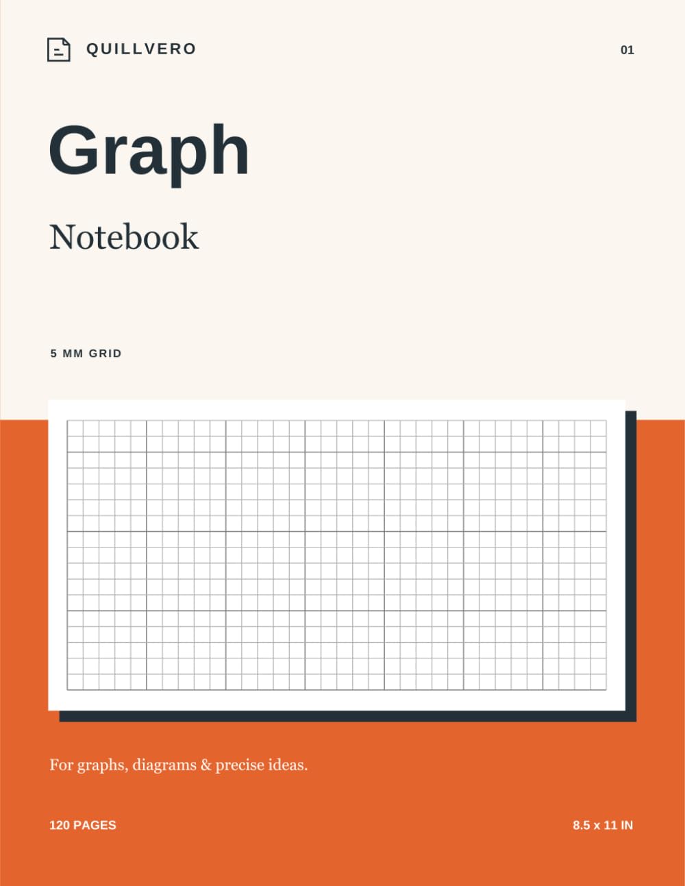 capítulo por capítulo baixar Graph Paper Notebook: 120 Pages of 8.5 x 11 Grid Paper with Index and Numbered Pages - Quad Ruled Composition Book for Math, Engineering and Design