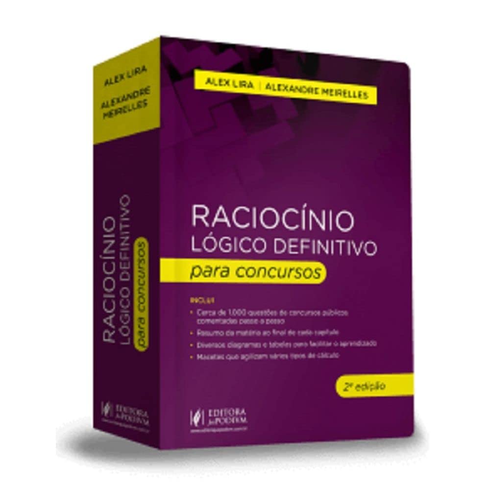 Raciocínio Lógico Definitivo Para Concursos - 2ª Edição (2022) baixar livro de graça