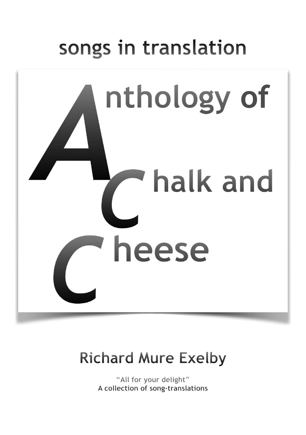 ler totalmente Anthology of Chalk and Cheese (translations) (English Edition)