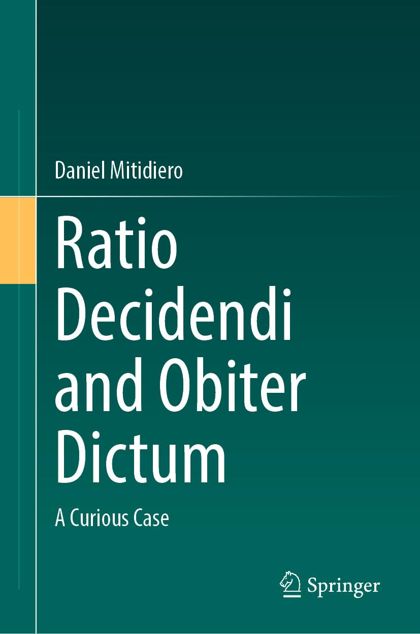 ler totalmente Ratio Decidendi and Obiter Dictum: A Curious Case (English Edition)