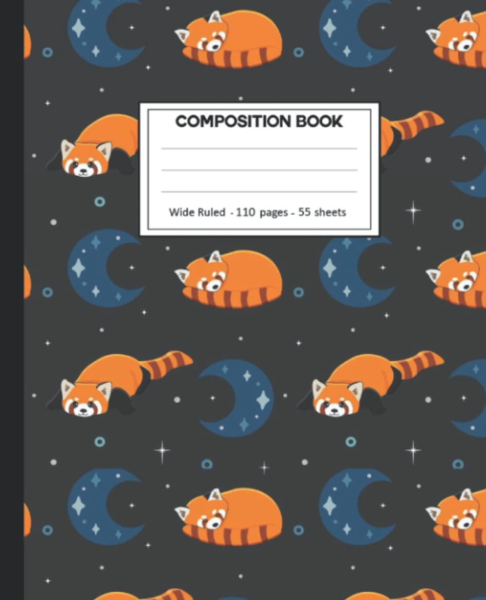ler totalmente Composition Notebook: Red panda Wide Ruled Blank Lined Composition Book Journal (7.5 x 9.25 in) Cute Notebooks for Girls Teens Kids School Planner Diary Writing Notes.