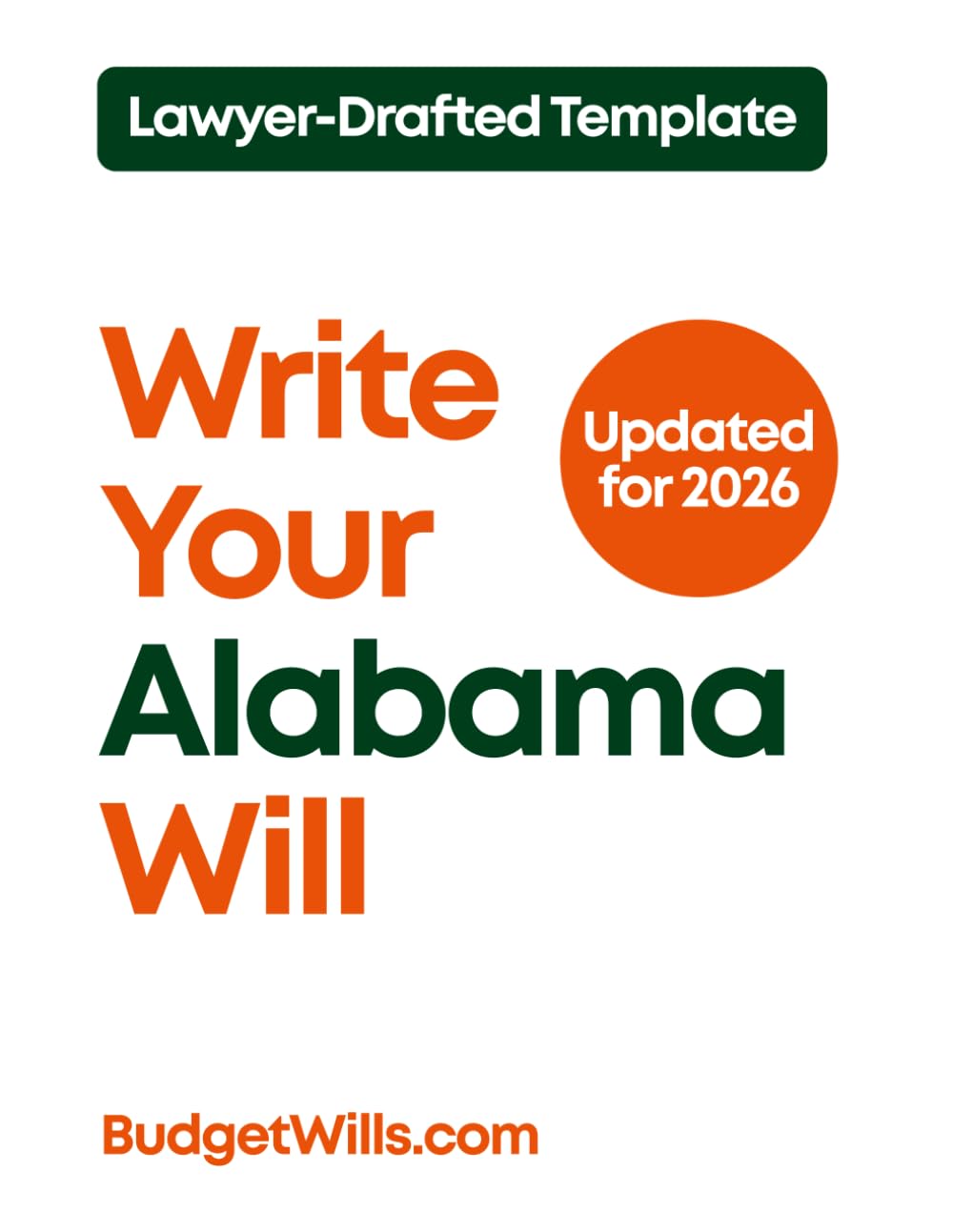 Write Your Alabama Will