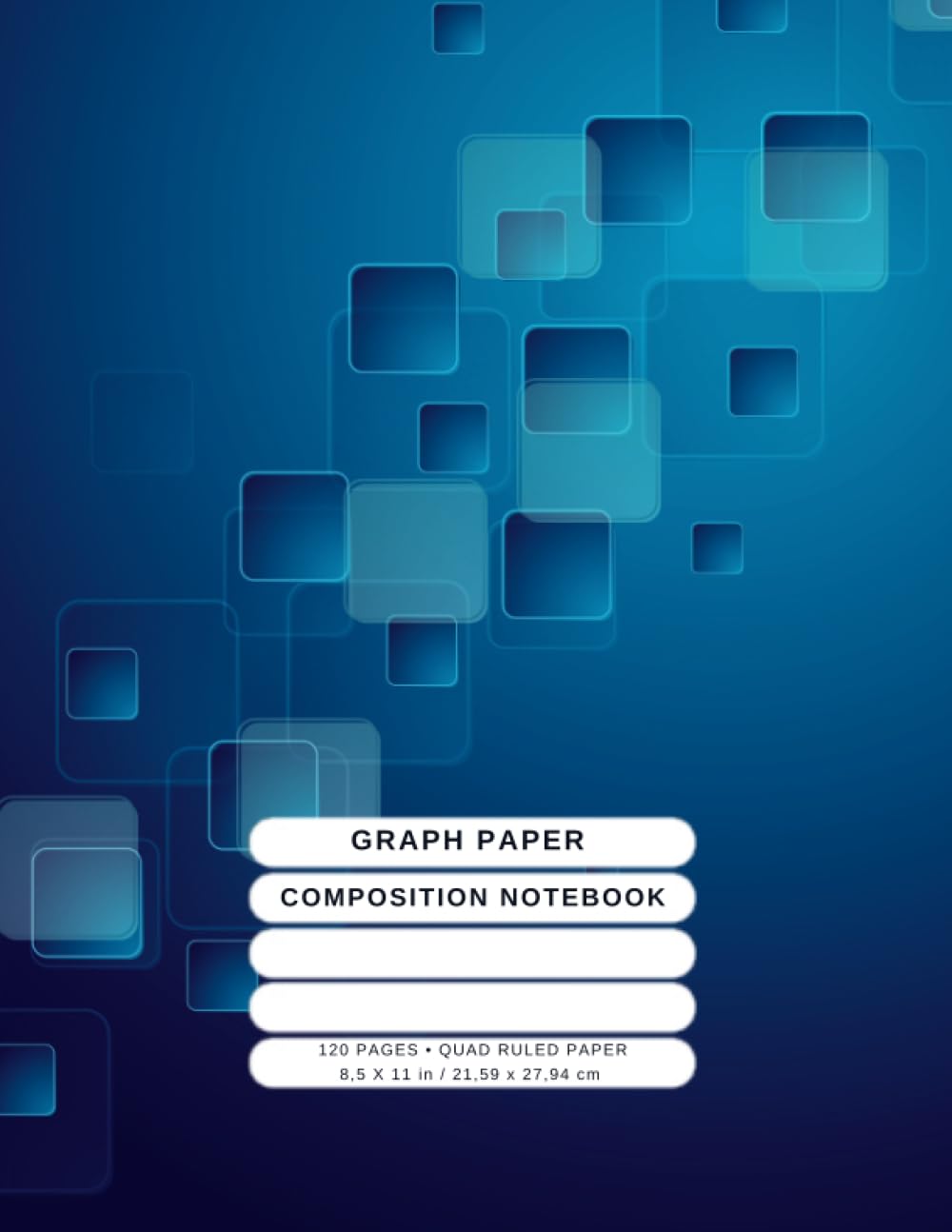 capítulo por capítulo baixar Graph Paper: 8.5 × 11 in, Composition Notebook 120 pages, Quad Ruled Paper 5×5, Math & Physics collection.