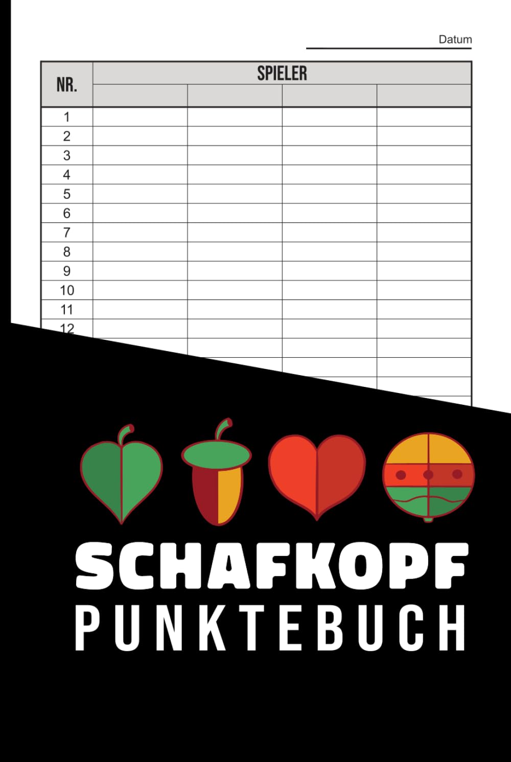 capítulo por capítulo baixar Mei Schafkopf Punktebuch – Für zünftige Kartlrunden (Hardcover): Lustiges Punktebuch für echte Schafkopfer – 100+ Seiten für 4 Spieler – Ideal als Geschenk oder fürs Wirtshaus (German Edition)