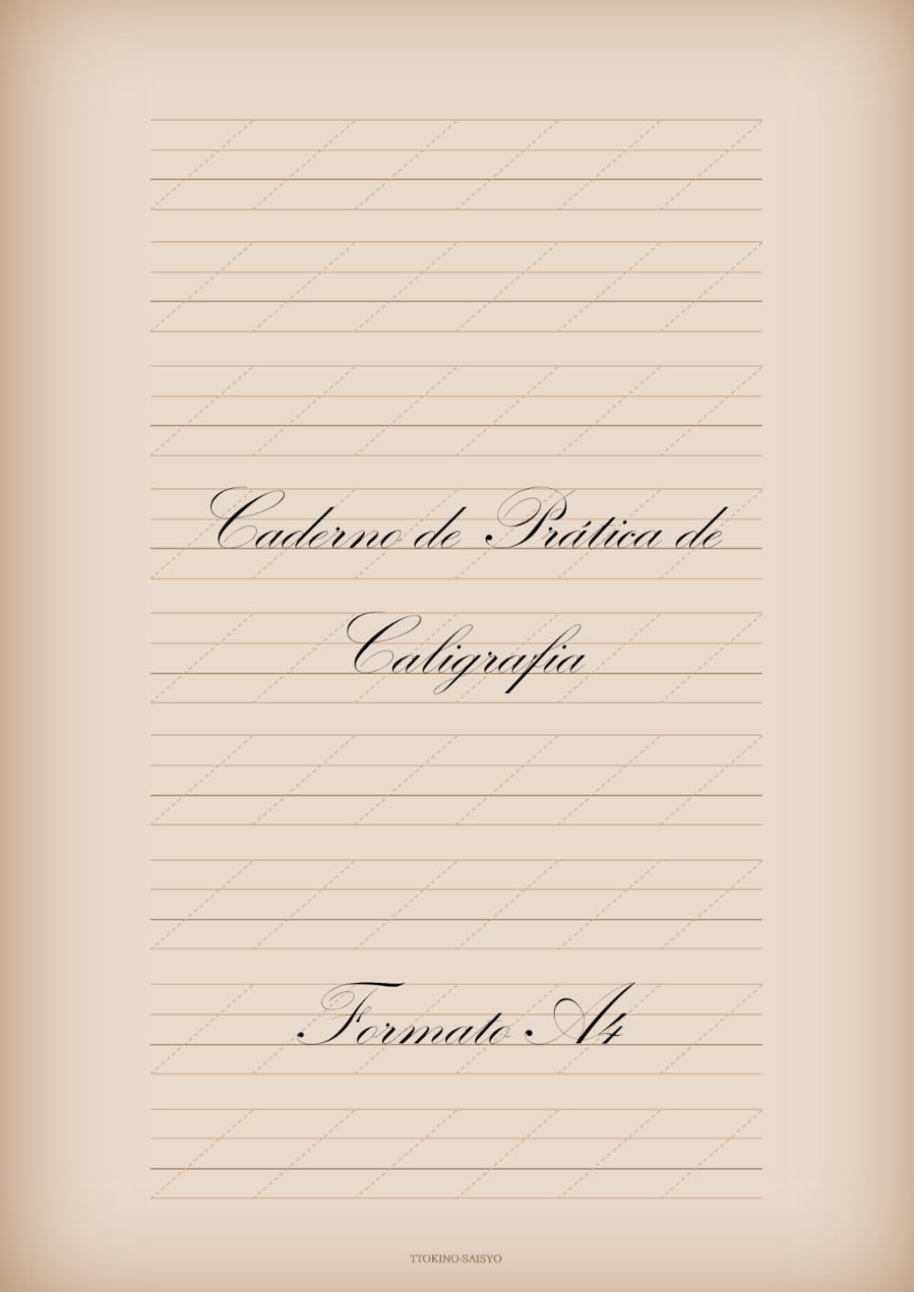 Caderno de Prática de Caligrafia – Formato A4 (Portuguese Edition) baixar o livro de graça