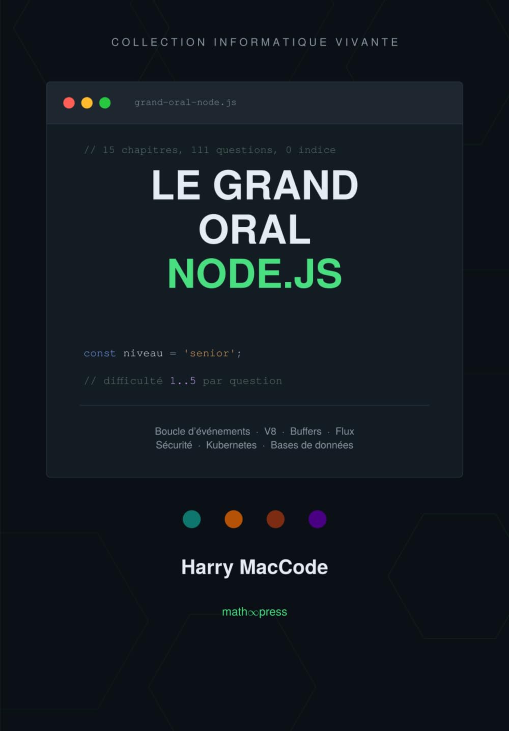 ler totalmente Le Grand Oral Node.js: 111 questions pour aller au fond de Node.js — Quiz et corrigés détaillés pour développeur senior (Informatique) (French Edition)