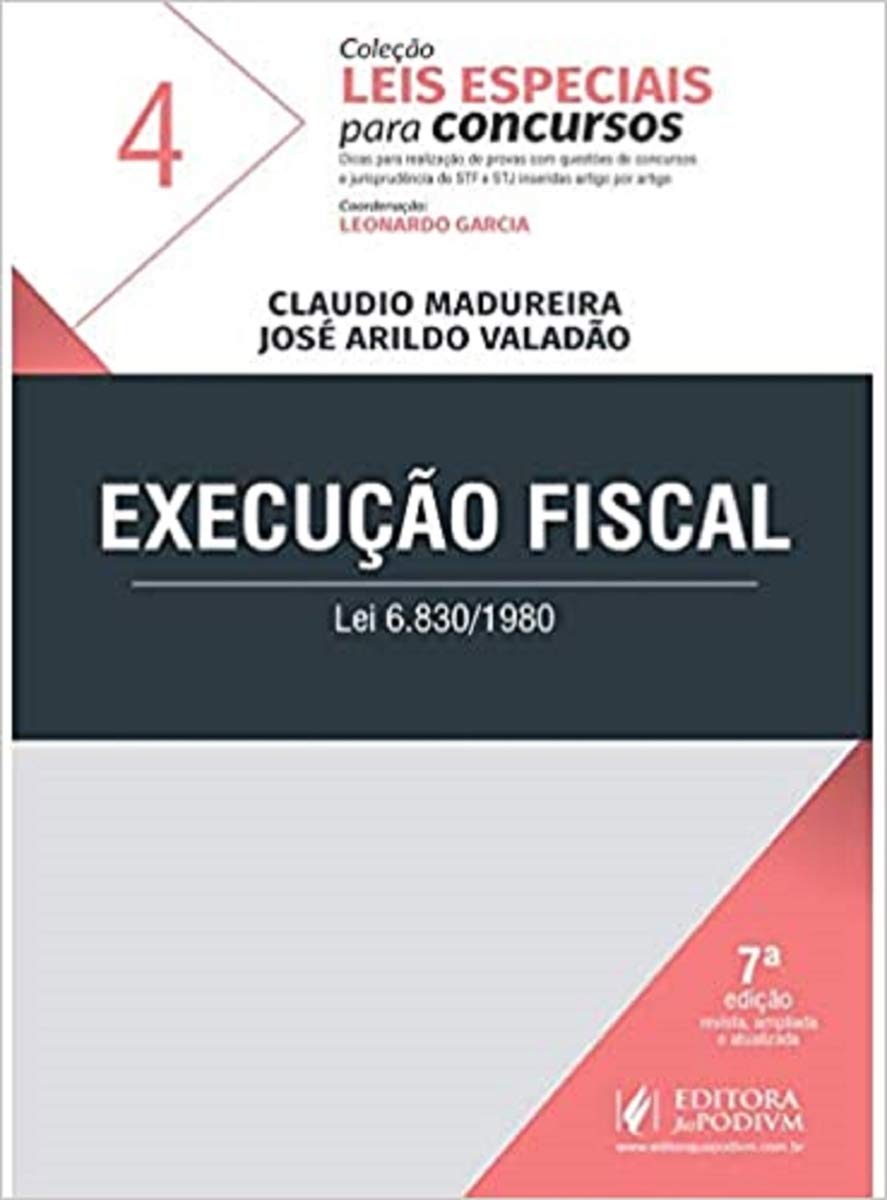 Execução Fiscal: lei 6.830/1980