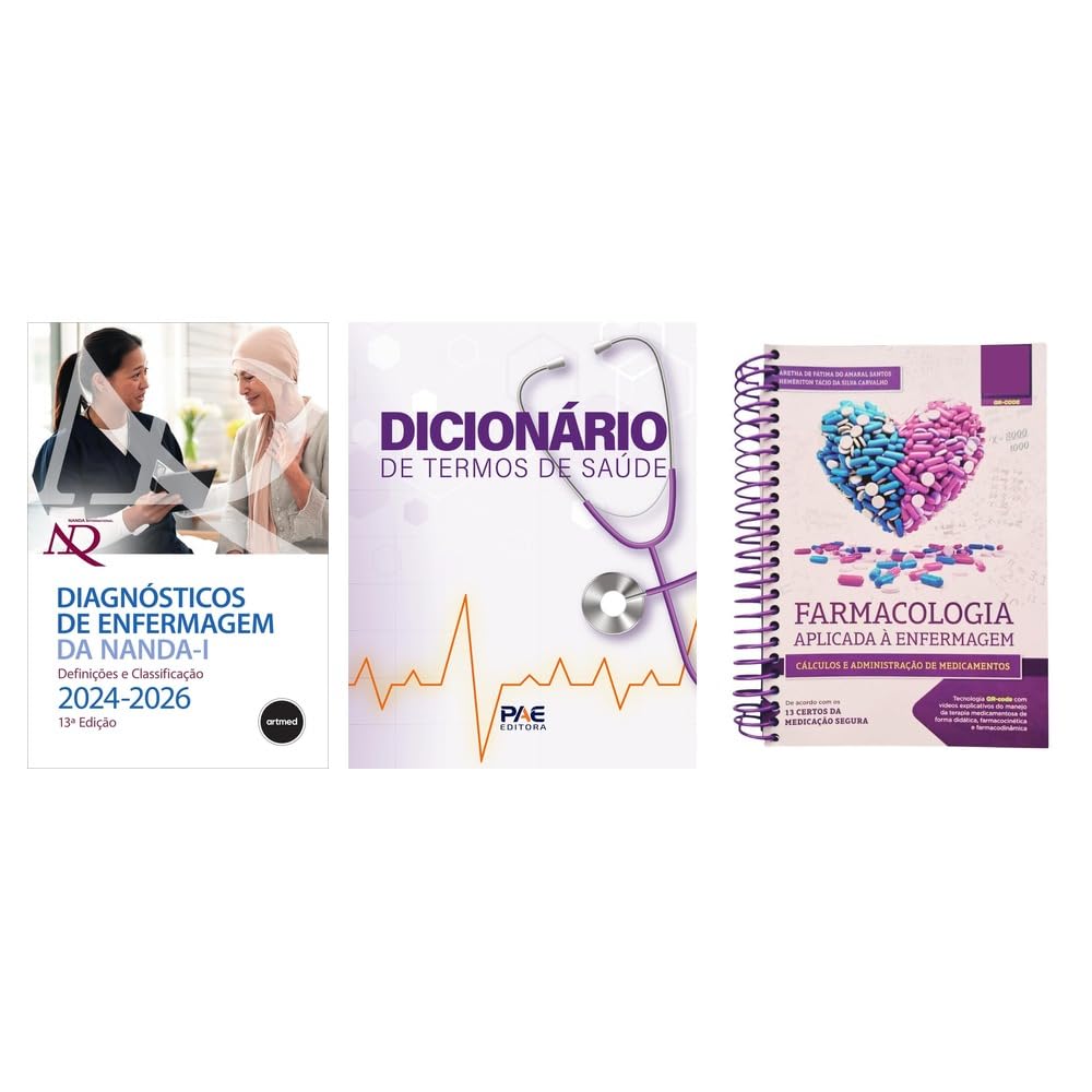 Kit Diagnósticos 2024 + Dicionário de Termos + Farmacologia Aplicada baixar o livro de graça