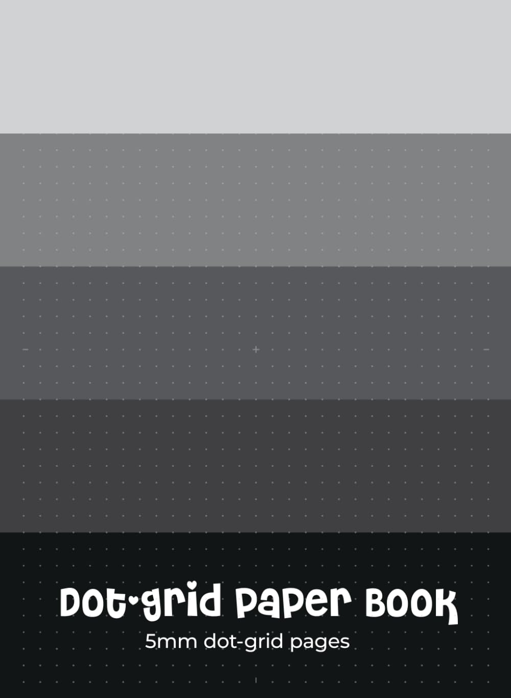 Gradient Dot Grid Paper Book (Vol 1 - Black): Dotted Paper Notebook baixar livro de graça