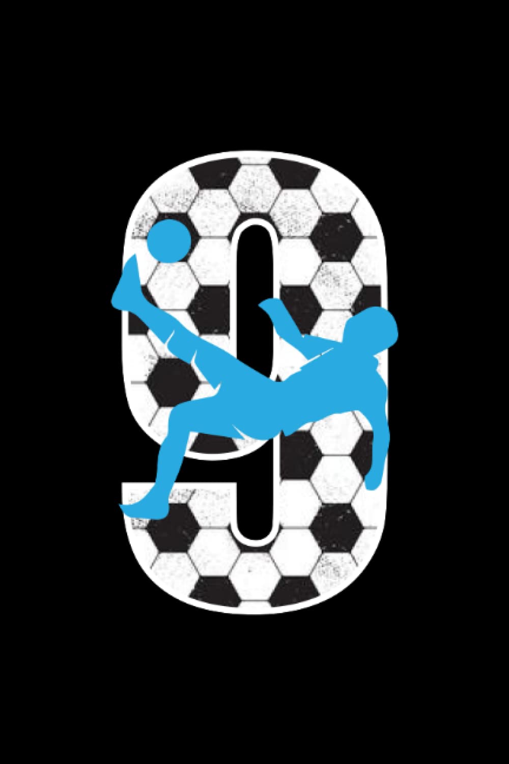 Birthday 9 years old Football: 6x9 Notes, Notebook, Journal, Diary 120 Pages