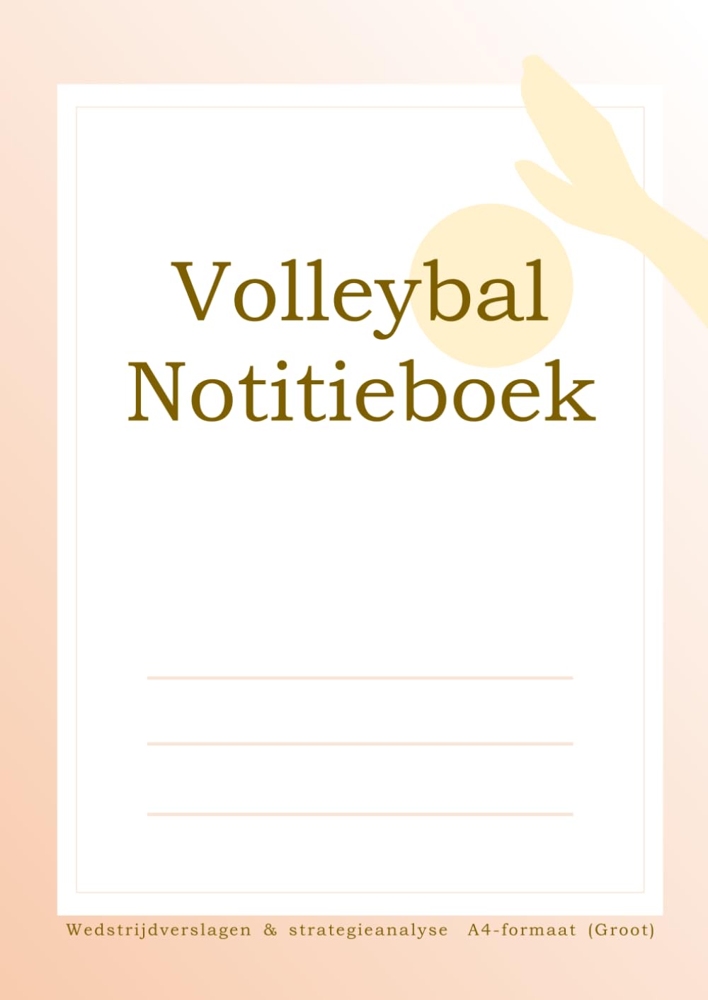 capítulo por capítulo baixar Volleybal Notitieboek Wedstrijdverslagen & strategieanalyse A4-formaat (Groot) (Dutch Edition)