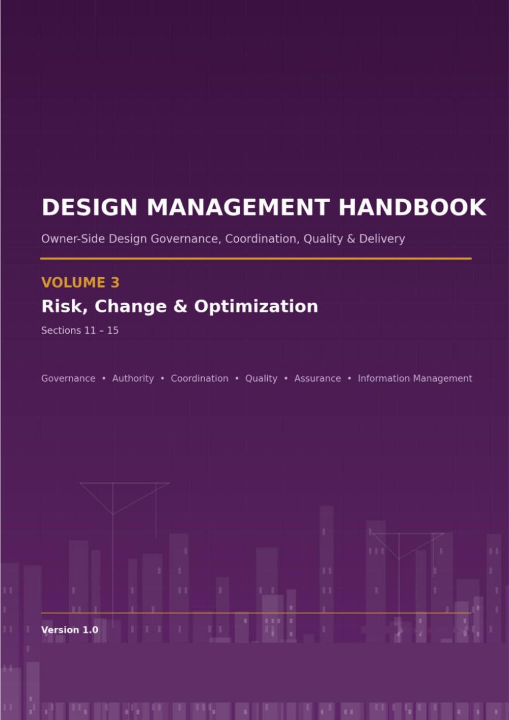capítulo por capítulo baixar Design Management Handbook: Vol. 3 — Risk, Change & Optimization (DMH-003)