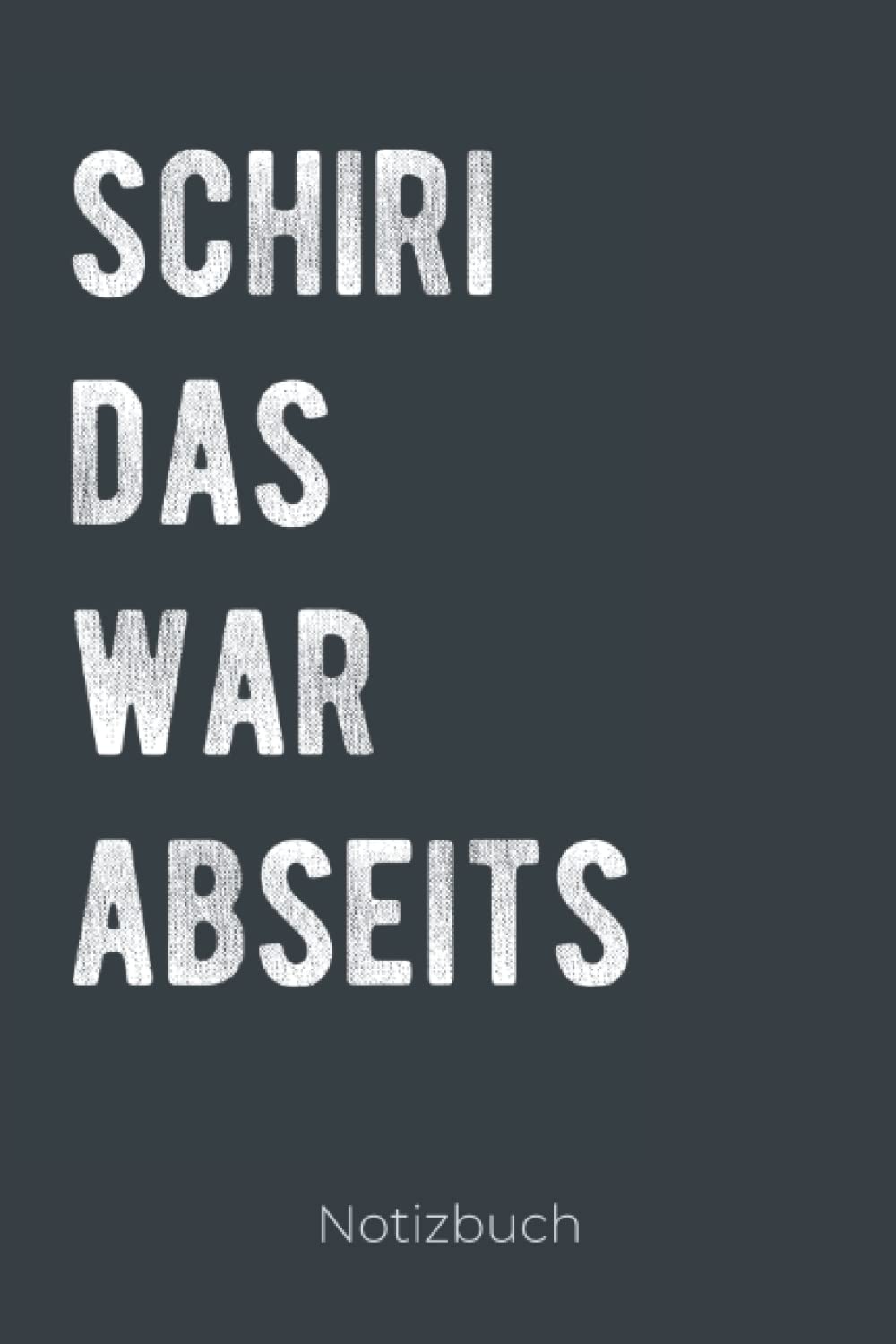 ler totalmente Schiri Das War Abseits Fußball Notizbuch: als Trainer Geschenk für den Fußballtrainer und deine Fußballmannschaft I Für alle Notizen in der... Fußball Spruch I a5 liniert (German Edition)