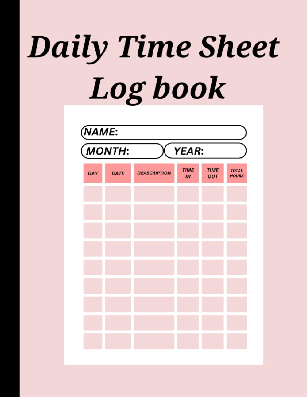 Daily Time Sheet Logbook: employee time log baixar o livro de graça