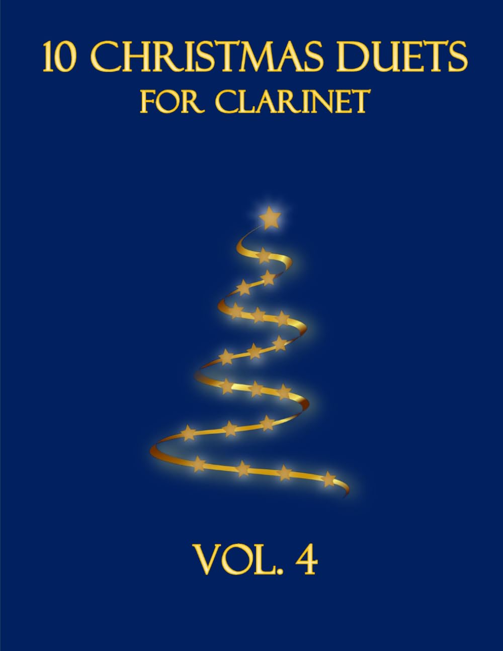 ler totalmente 10 Christmas Duets for Clarinet: Vol. 4