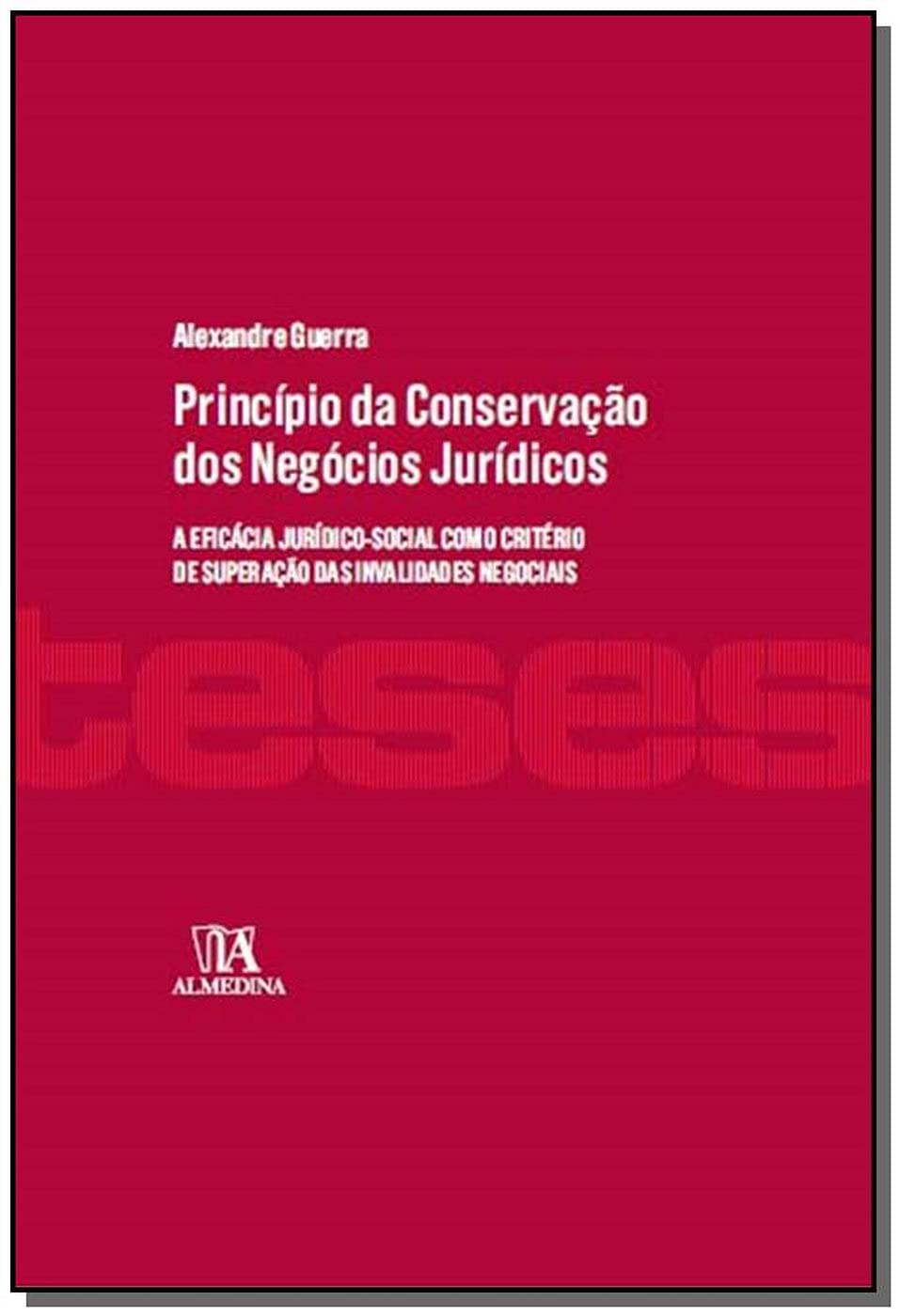 Princípio da conservação dos negócios jurídicos: A eficácia jurídico-social como critério de superação das invalidades negociais