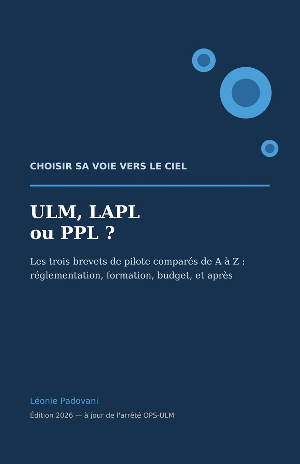 ler totalmente ULM, LAPL ou PPL ?: Choisir sa voie vers le ciel — les trois brevets de pilote comparés: réglementation, formation, budget et débouchés (French Edition)