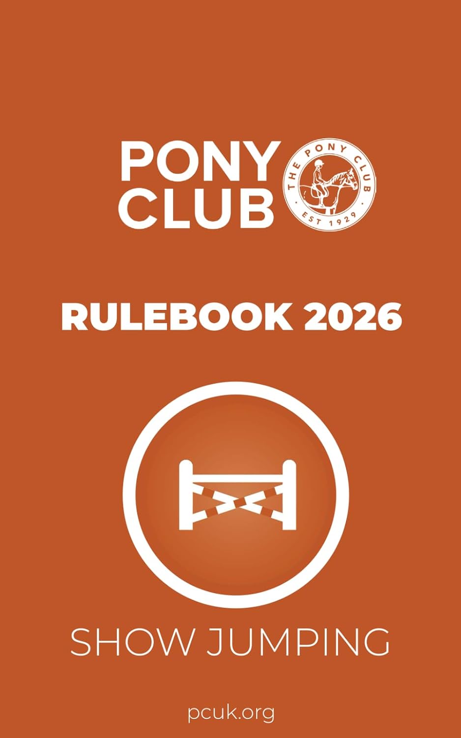The Pony Club Rulebook 2026 - Show Jumping baixar o livro de graça