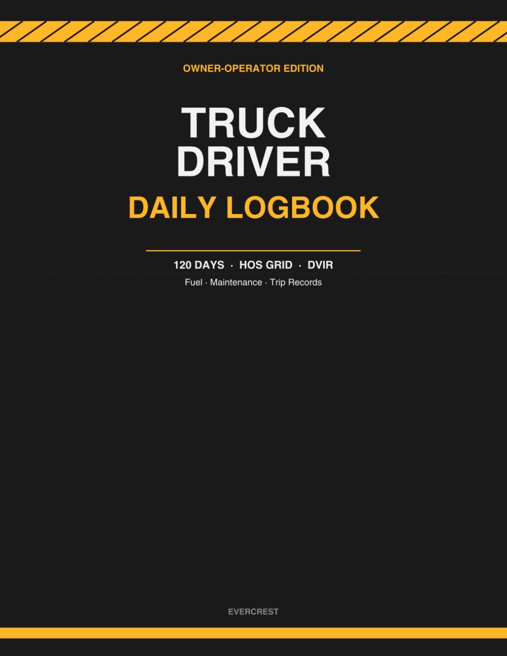 Truck Driver Daily Logbook: 120-Day Owner-Operator Trip Log with Hours of Service Grid, DVIR Inspection, Fuel & Maintenance Records baixar livro de graça