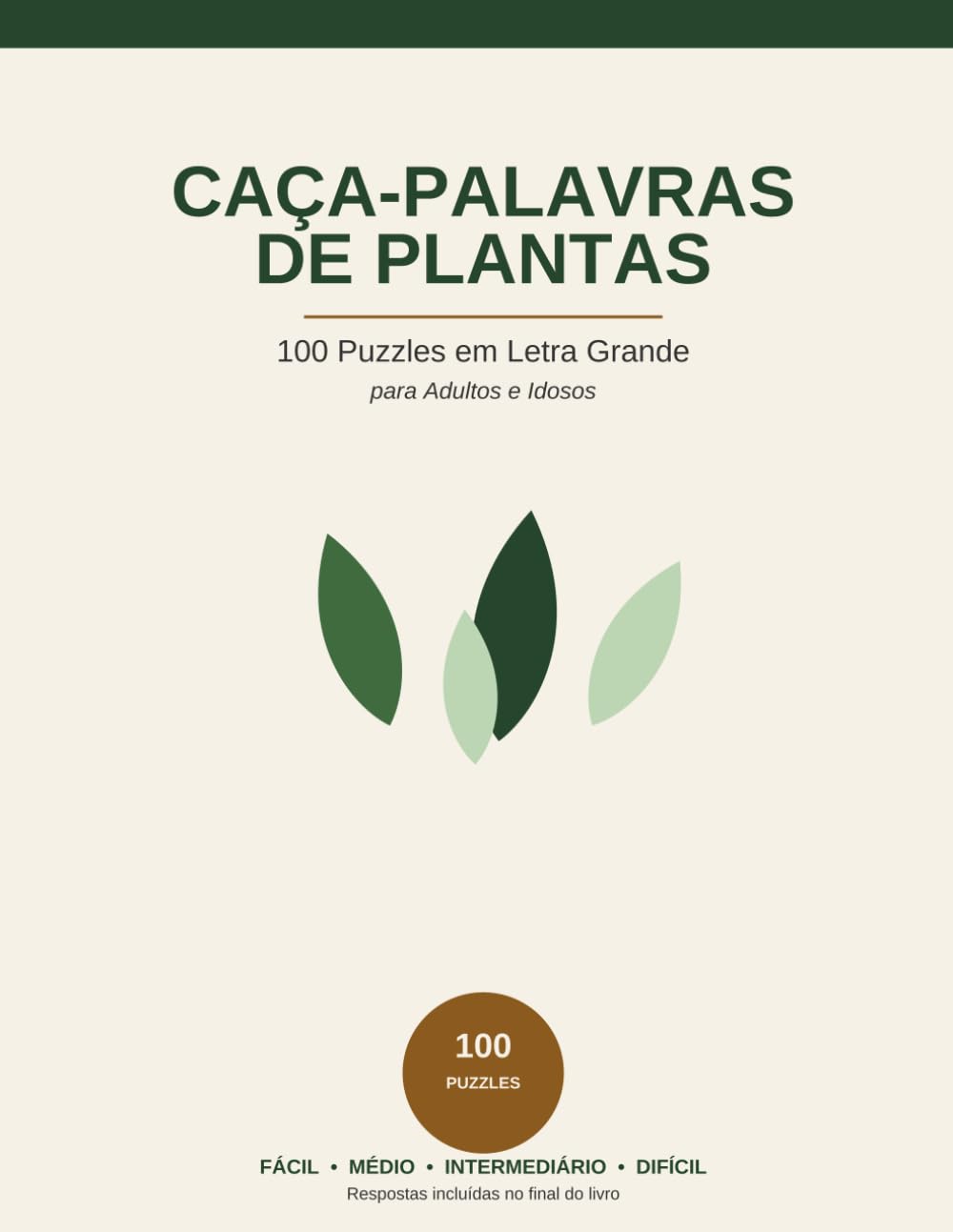 ler totalmente Caça-Palavras de Plantas em Letra Grande: Do Fácil ao Difícil: 100 Puzzles para Presentear (Portuguese Edition)